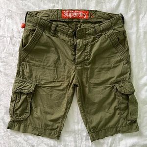SUPERDRY Cargo Shorts Olive Green